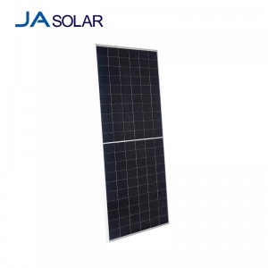 បន្ទះ photovoltaic JA ផ្គុំជាមួយថ្ម 11BB PERC