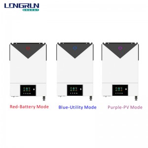 اینورتر خاموش شبکه LONGRUN 3.6KW-10.2KW با راندمان بالا