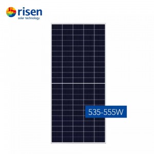 Risen fotovoltaïske panielen foar 144-sel single crystal PERC-modules