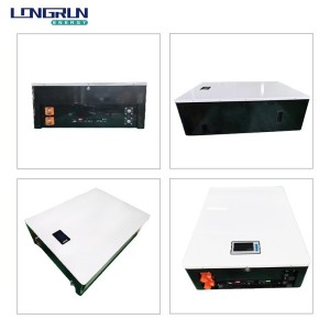 LiFePO4 51.2V 200Ah 10240Wh កញ្ចប់ថ្ម Lithium Ion សម្រាប់ផ្ទុកថាមពលពន្លឺព្រះអាទិត្យ