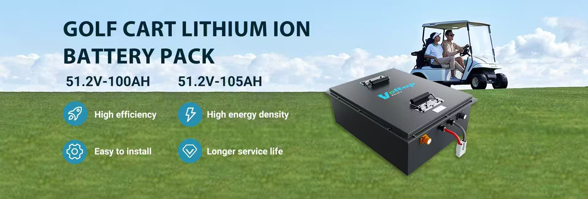 Golf Cart Battery 16S LFP