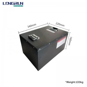 ЛОНГРУН литијум гвожђе фосфатна батерија 48В 100А 51В 200А