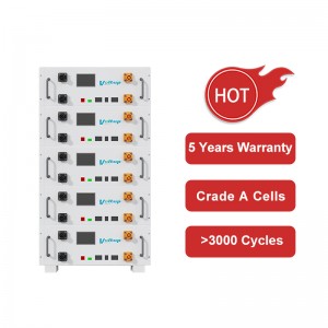 Household 51.2V 100Ah Stackable Energy Storage Battery Parallel Connection